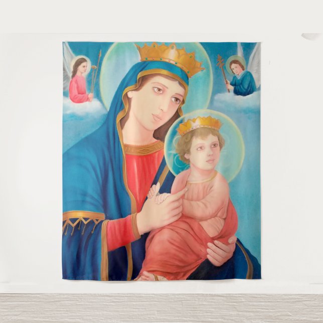 Tapete De Parede Our Lady of Perpetual Help Catholic (Frente)