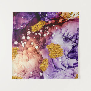 Tapete De Parede Ouro Oriental Roda pintura Abstrato