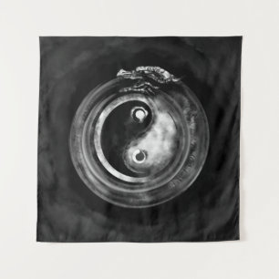 Tapete De Parede Ouroboros Yin - Yang