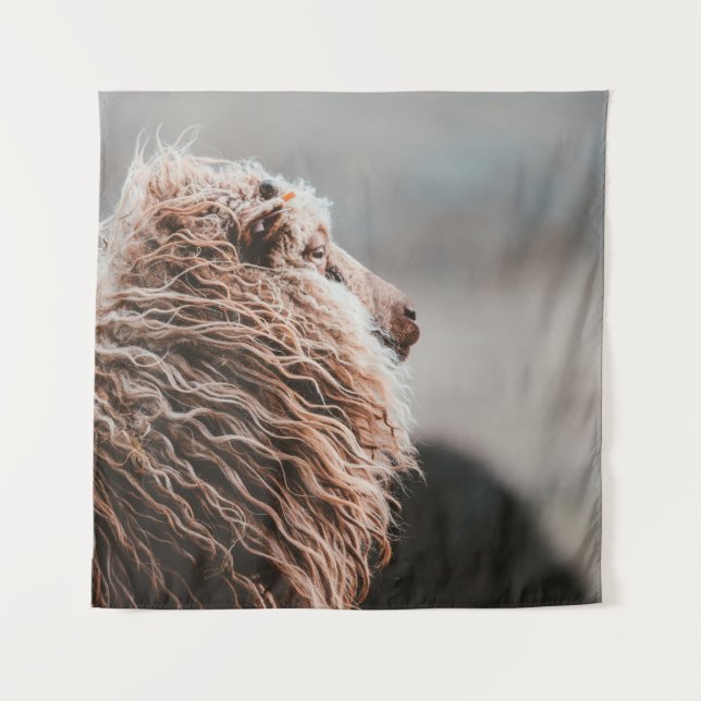 TAPETE DE PAREDE OVINO (Frente)