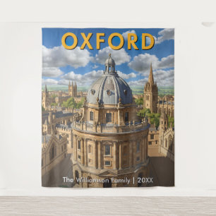 Tapete De Parede Oxford, Inglaterra Radcliffe Camera Viagem Retro