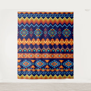 Tapete De Parede Padrão Aztec
