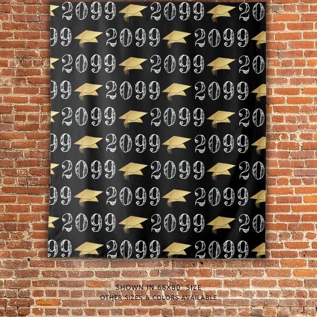 Tapete De Parede Padrão de Ano da Classe de Graduação do Plano de C (Criador carregado)