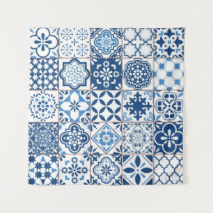 Tapete De Parede Padrão de azulejos cerâmicos