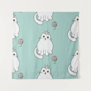 Tapete De Parede Padrão de Cat