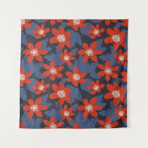 Tapete De Parede Padrão de colheita sem costura no estilo escandina