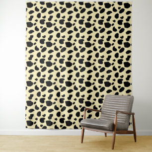 Tapete De Parede Padrão de cor da pele de animal vaca Design