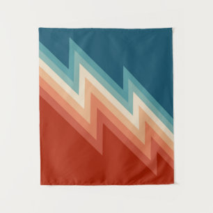 Tapete De Parede Padrão de desvio do estilo retrô