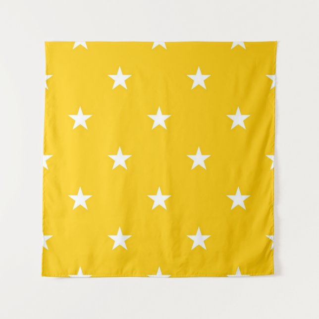 Tapete De Parede Padrão de estrelas (Frente)