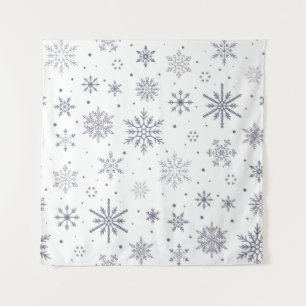 Tapete De Parede Padrão de flocos de neve