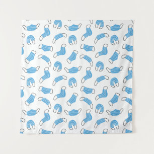 Tapete De Parede Padrão de máscara médica