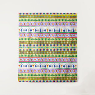 Tapete De Parede Padrão de Motif Natal