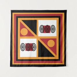 Tapete De Parede Padrão de ornamentado da tribo africana