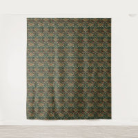Padrão de Pele de Cobra Verde e Dourado - Estampa 