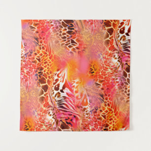 Tapete De Parede padrão de pele leopardo leopardo leopardo,abstrato