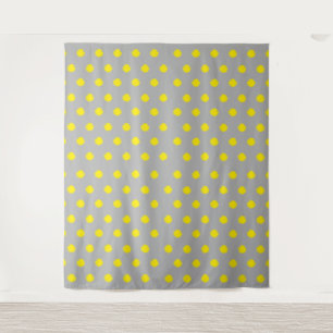 Tapete De Parede Padrão de Pontos Polca Sunny Splatter