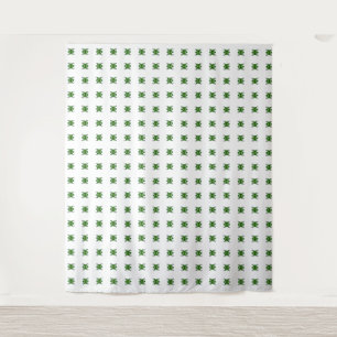 Tapete De Parede Padrão de Tartaruga Verde