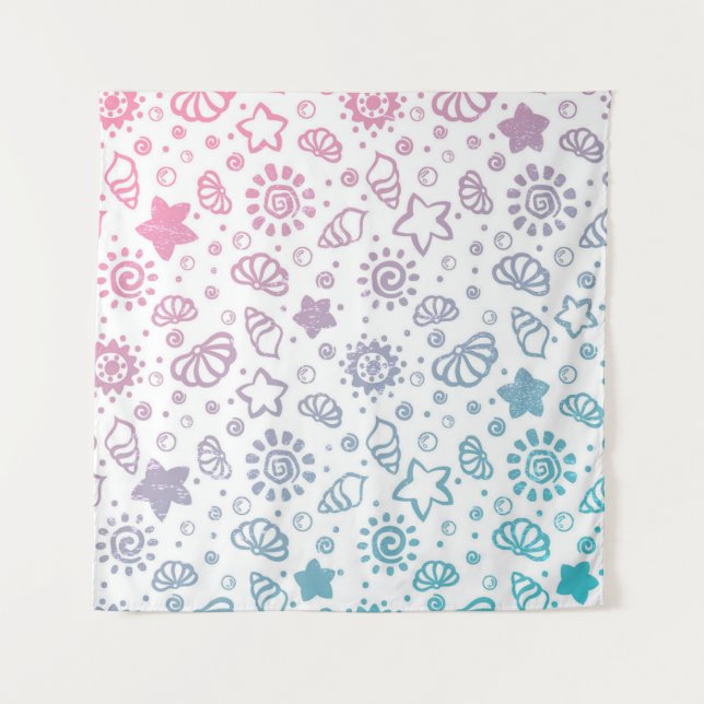 Tapete De Parede Padrão de Verão (Frente)