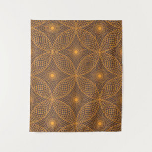 Tapete De Parede Padrão decorativo, chique, abstrato em estilo mand