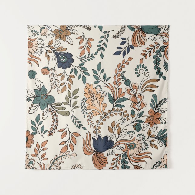 Tapete De Parede Padrão decorativo de vinheta uniforme pequeno  (Frente)