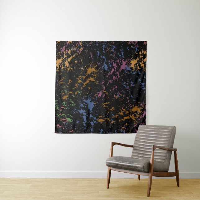Tapete De Parede Padrão Desigual Abstrato (In Situ)