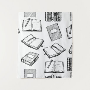 Tapete De Parede Padrão do livro