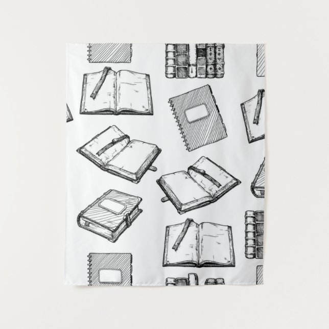 Tapete De Parede Padrão do livro (Frente)