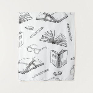 Tapete De Parede Padrão do livro