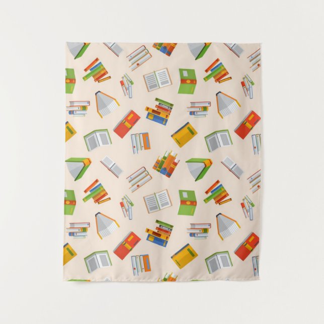 Tapete De Parede Padrão do livro (Frente)