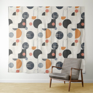 Tapete De Parede Padrão do século de Médio moderno