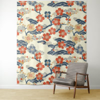 Padrão Elegante De Flor De Cereja Sem Costura (14)