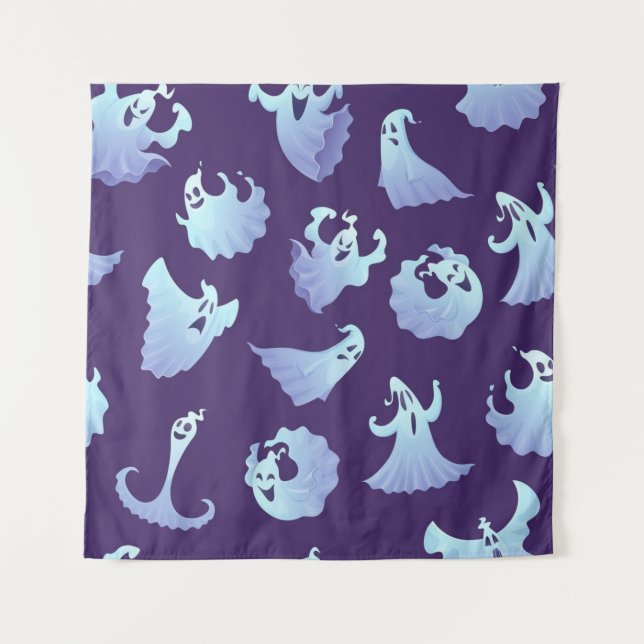 Tapete De Parede padrão fantasma (Frente)
