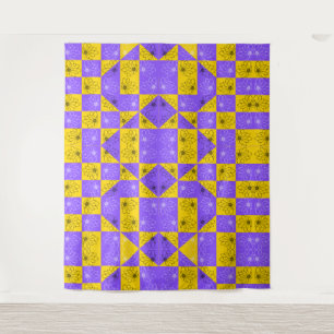 Tapete De Parede Padrão Físico do Chessboard Geométrico