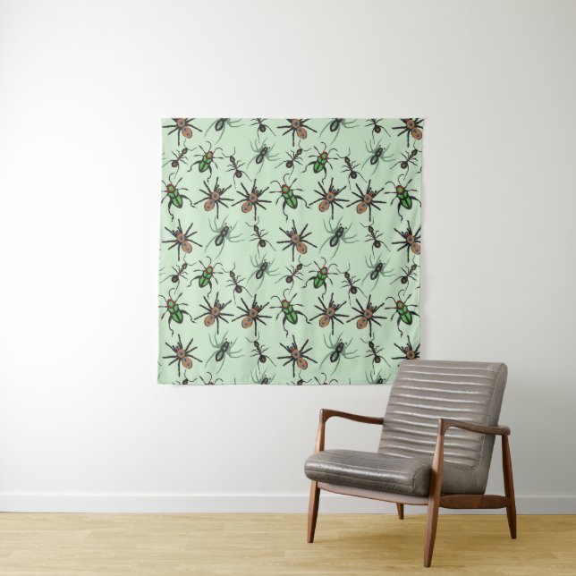 Tapete De Parede Padrão Floral Bonito (In Situ)