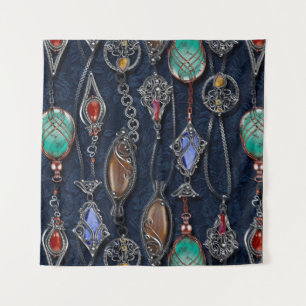 Tapete De Parede Padrão floral sem soldadura, fundo no art nouveau