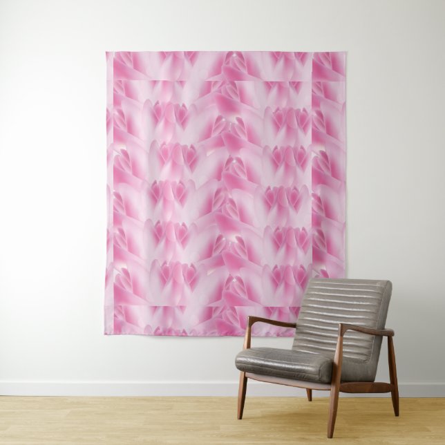 Tapete De Parede padrão folha, rosa (In Situ)