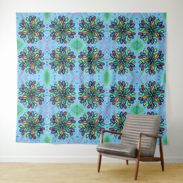 TAPETE DE PAREDE PADRÃO GEOMÉTRICO DE ÁGUAS