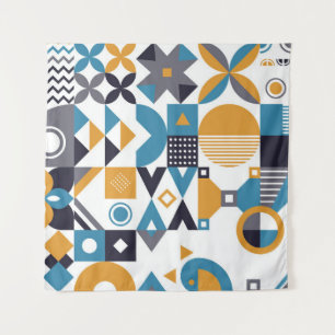 Tapete De Parede Padrão geométrico mínimo. Abstrato designpat