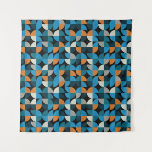 Tapete De Parede Padrão geométrico sem costura de azulejos, fundo