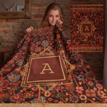 Padrão Máxima De Enxertos De Vintagem Monogramada