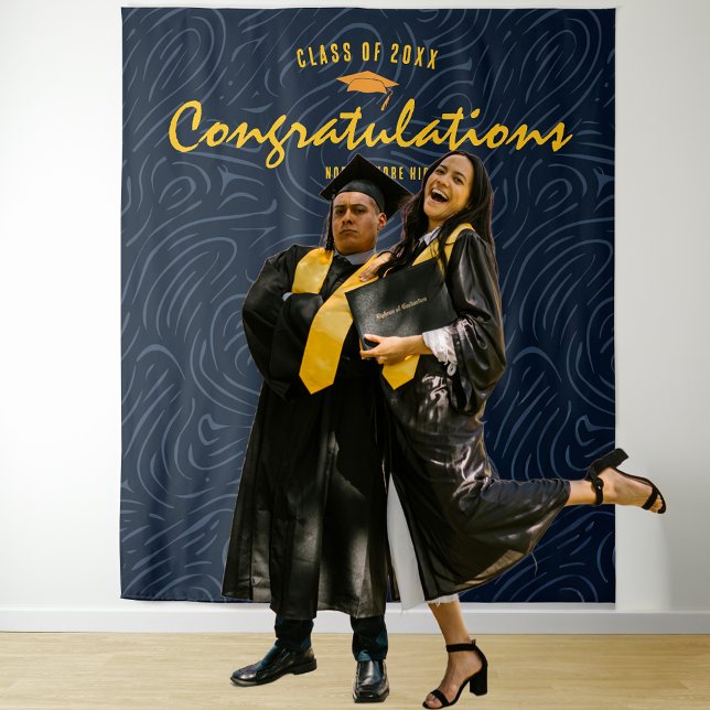 Tapete De Parede Padrão moderno do Marinho Abstrato | Plano de fund (Criador carregado)