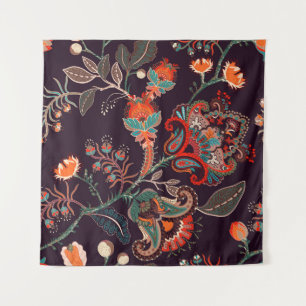 Tapete De Parede Padrão natural sem costura. Fundo com grande decor