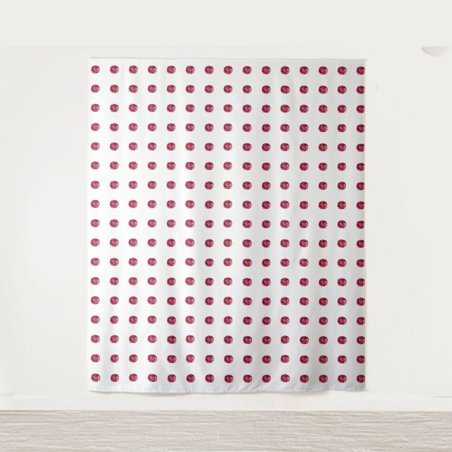 Tapete De Parede Padrão Rosa (Frente)