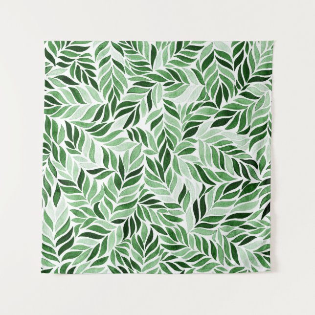 Tapete De Parede Padrão sem costura de Abstrato de Aquarela desenha (Frente)