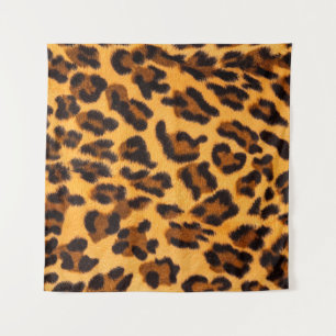 Tapete De Parede Padrão sem costura de peles de leopardo