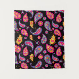 Tapete De Parede Padrão sem falhas Colorir Paisley