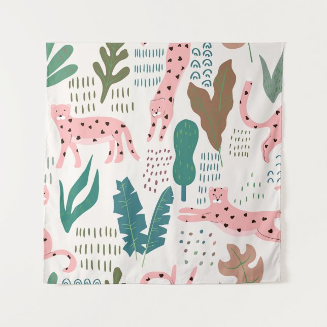 Tapete De Parede Padrão sem soldadura (Frente)