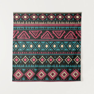 Tapete De Parede Padrão tribal vintage sem descontinuidades étnic