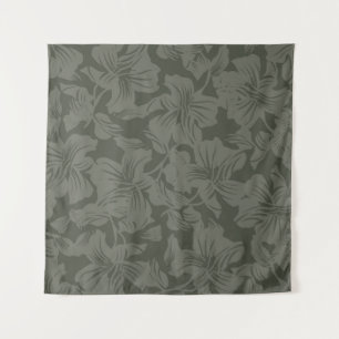 Tapete De Parede Padrão verde Floral sem soldadura abstrato,