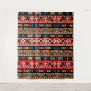 Tapete De Parede Padrões africanos, travesseiro decorativo de padrõ